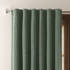 Open Box - Threshold - Blackout Aruba Window Curtain Panel - Threshold Green